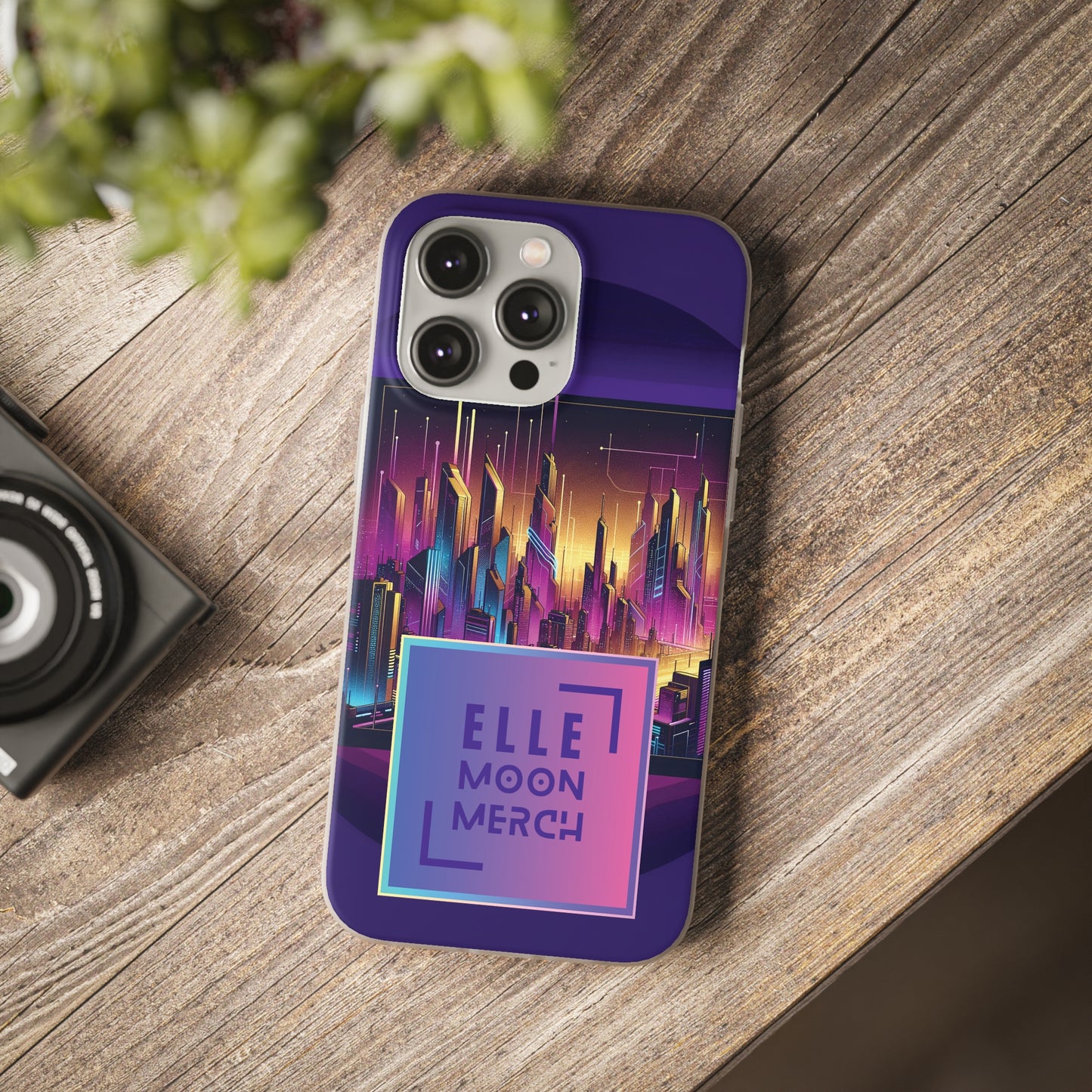 Cyber Royal Purple Skies Flexi Cases