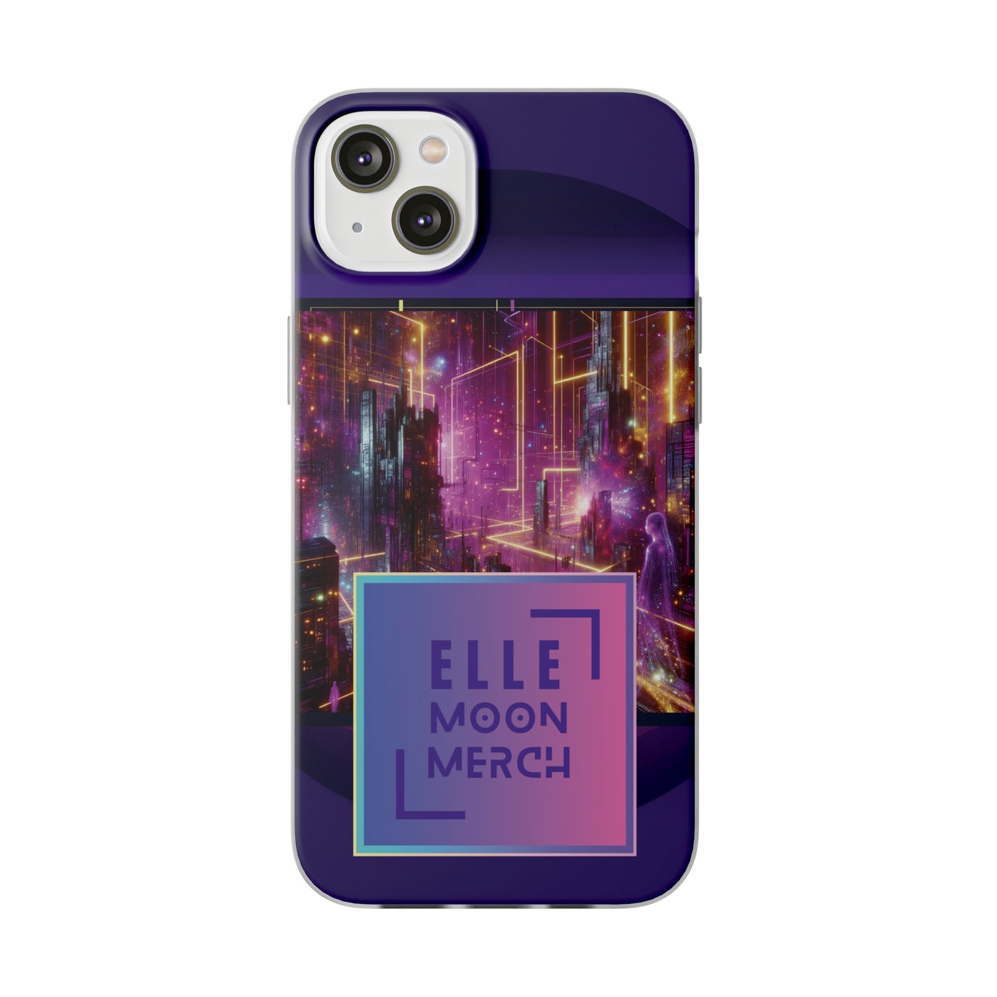 La Femme des Purple Skies Flexi Cases