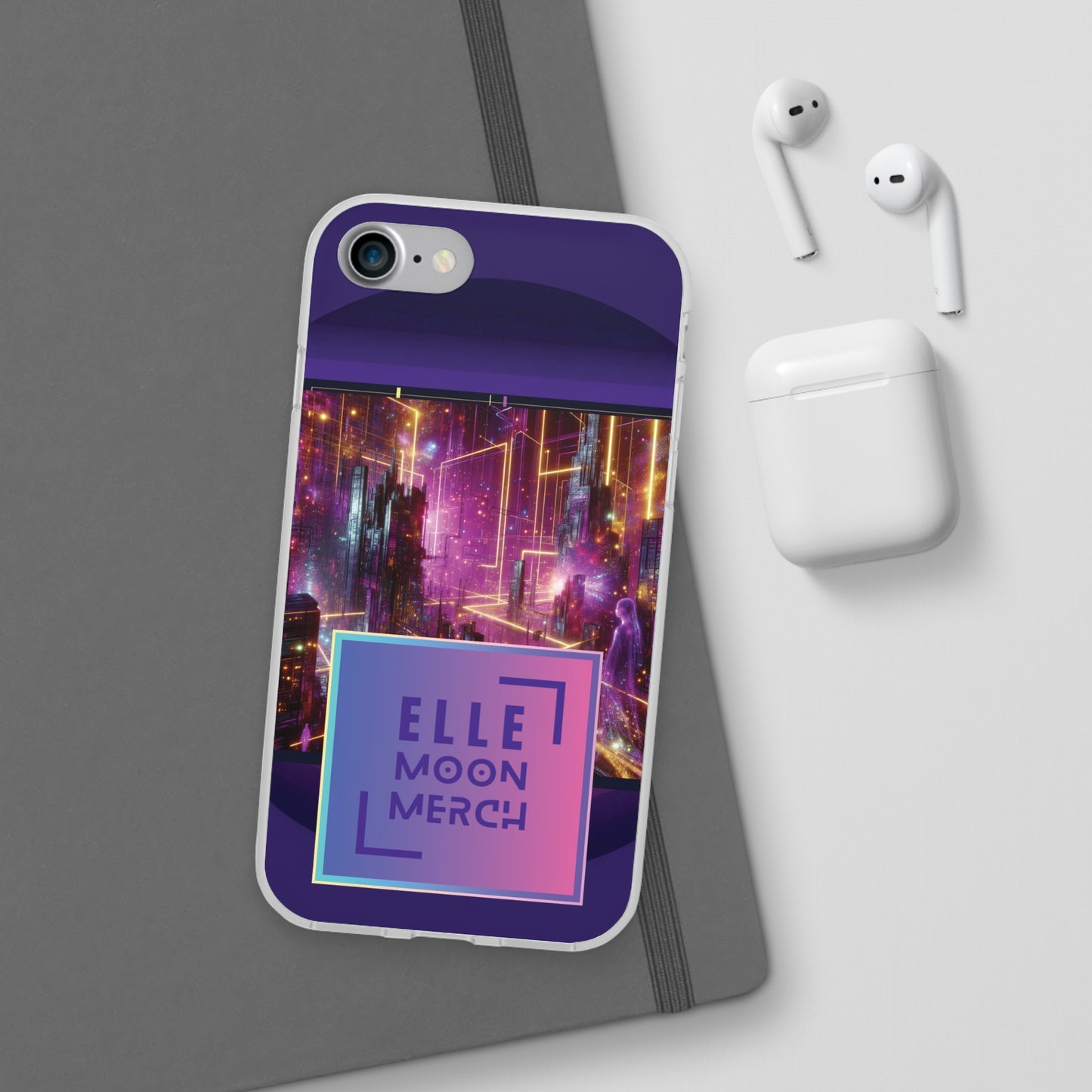 La Femme des Purple Skies Flexi Cases