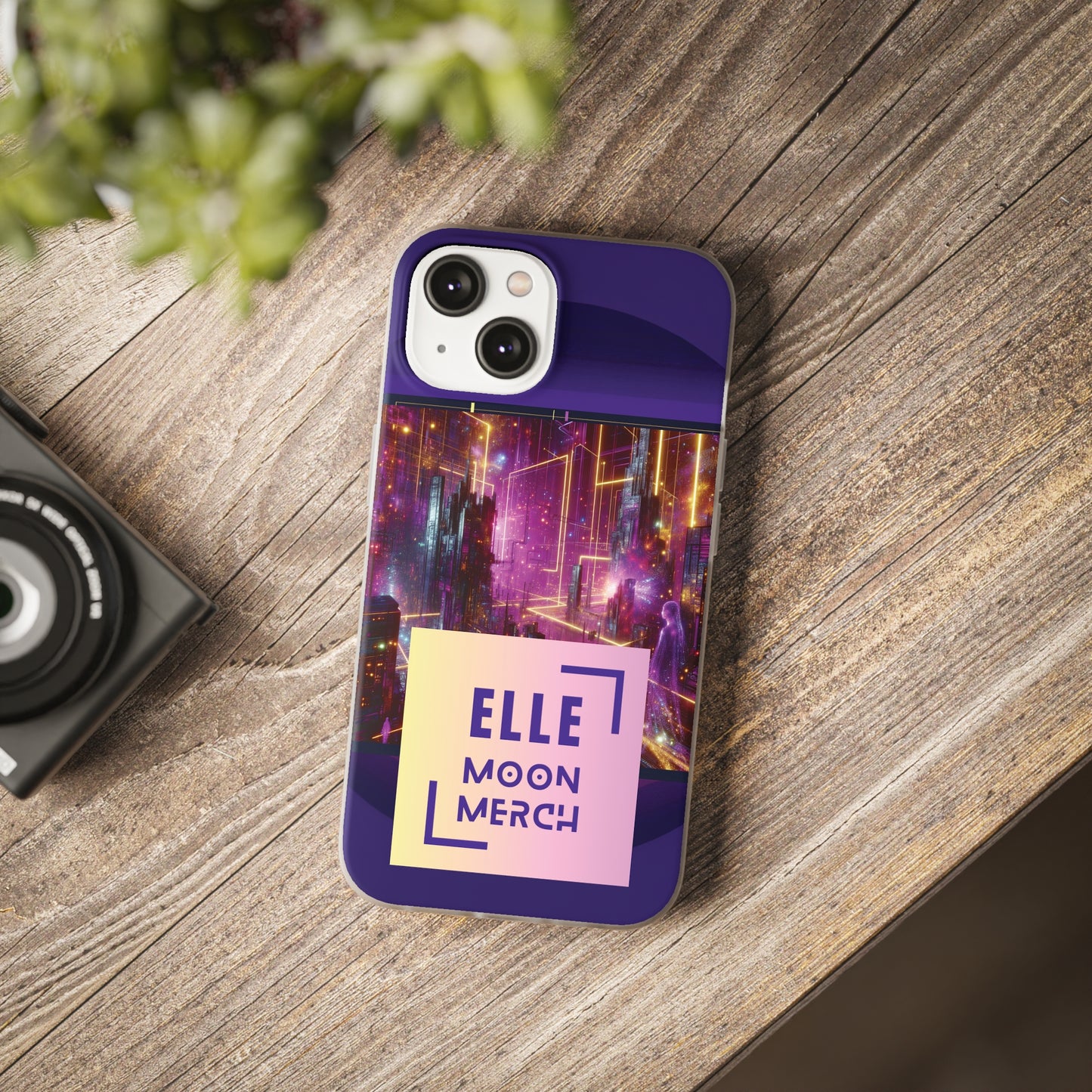 La Femme Royale des Purple Skies Flexi Cases