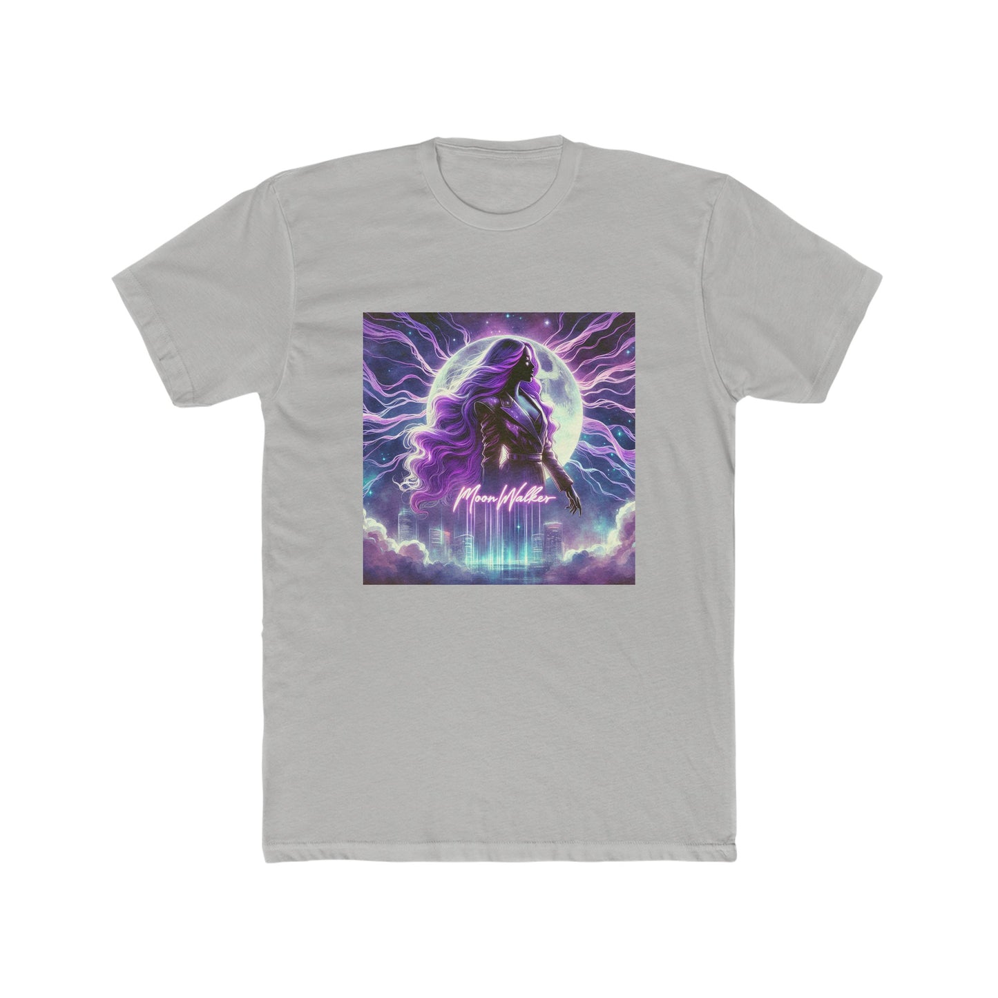 Moon Walker - Men's Cotton Crew Tee