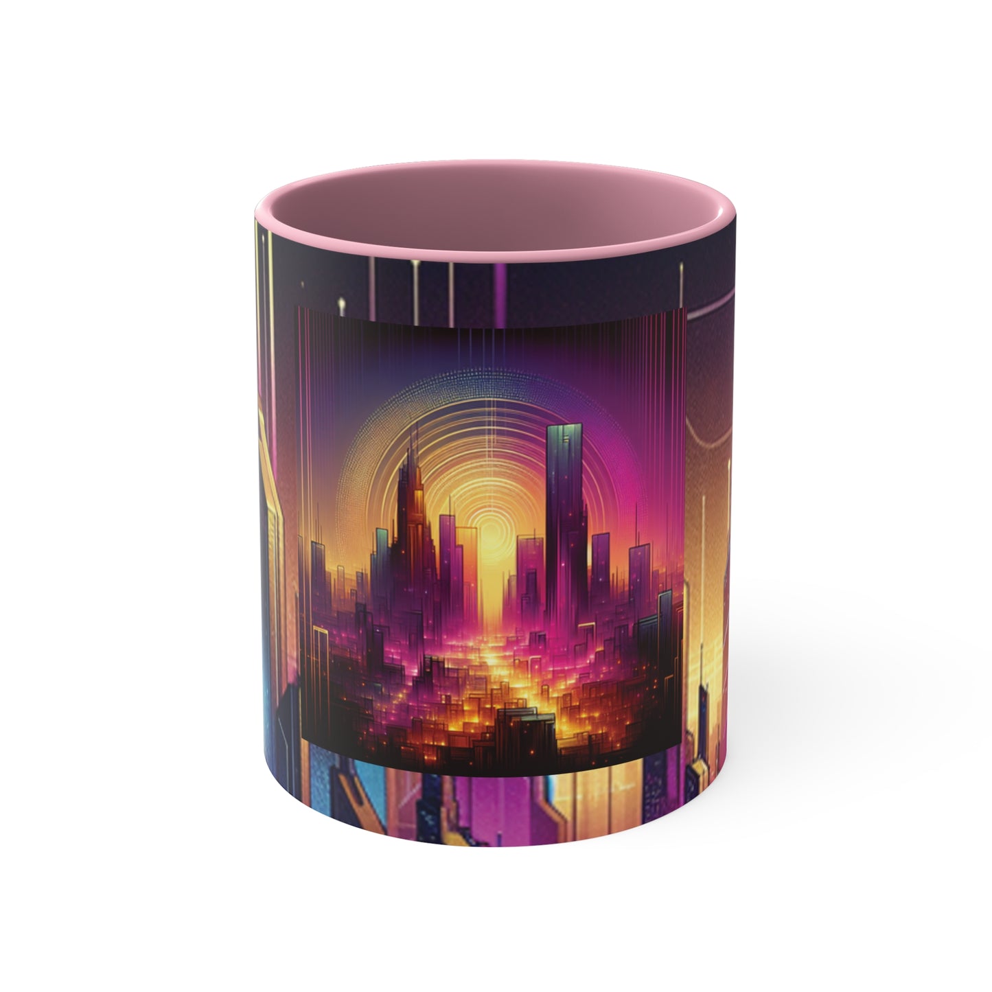 Golden Purple Sunrise Coffee Mug (11oz)