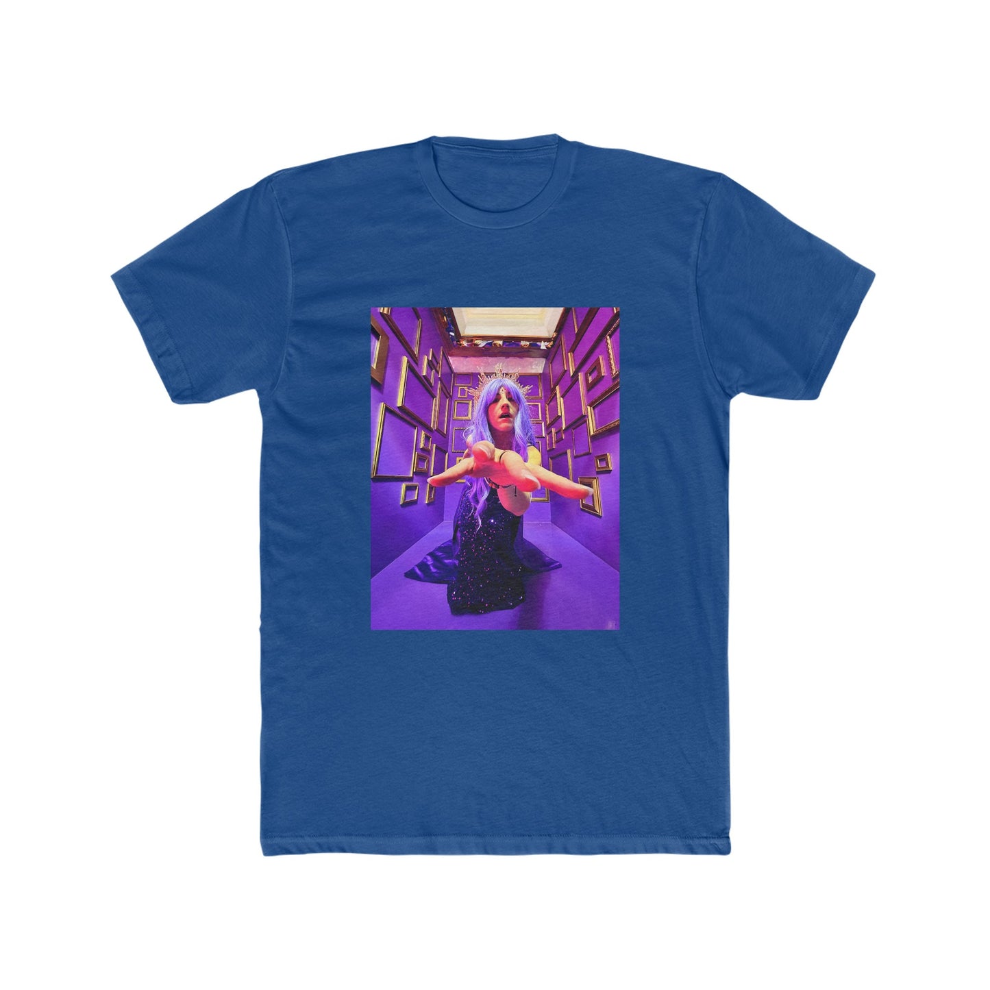 Royal Purple - Men's Cotton Crew Tee