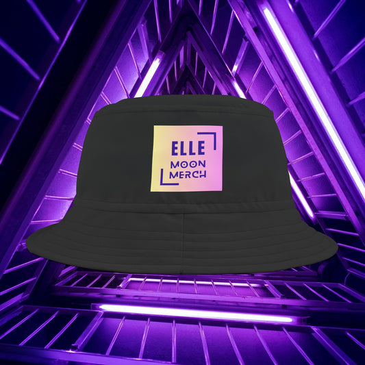 Eclipsed Lemon Moon Bucket Hat