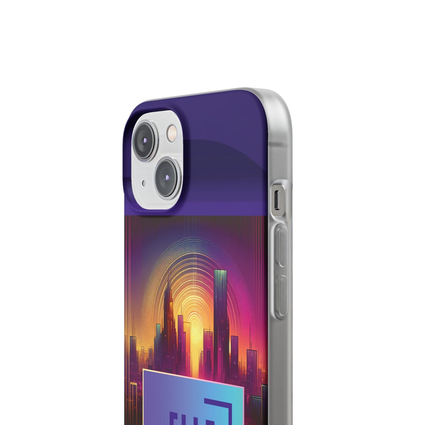 Purple Skies & Blue Sunrise Flexi Cases