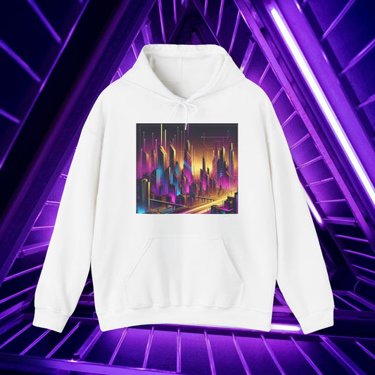 Cyber Purple Skies - Unisex Hoodie